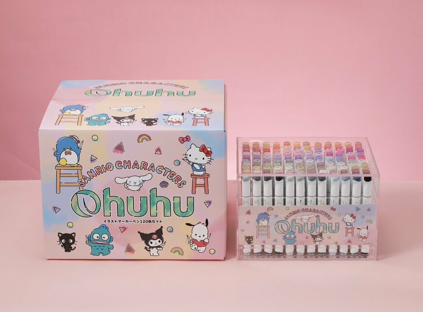 出所：サウザンドショアス株式会社『【Ohuhu】サンリオキャラクターズとの限定コラボマーカーが30％OFF！春のスペシャルセールを開催！』