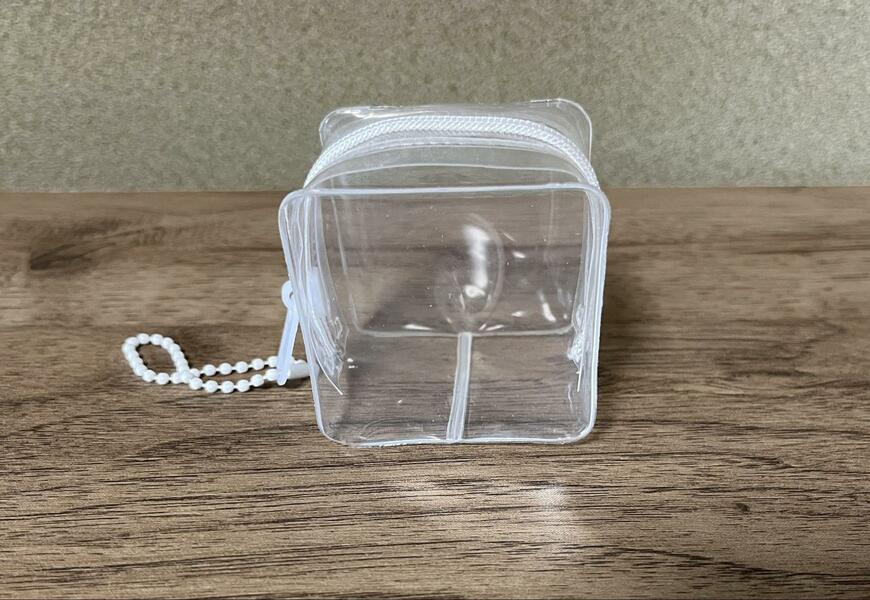 キャンドゥ、ぷちっとマスコットポーチ(キューブ型)画像