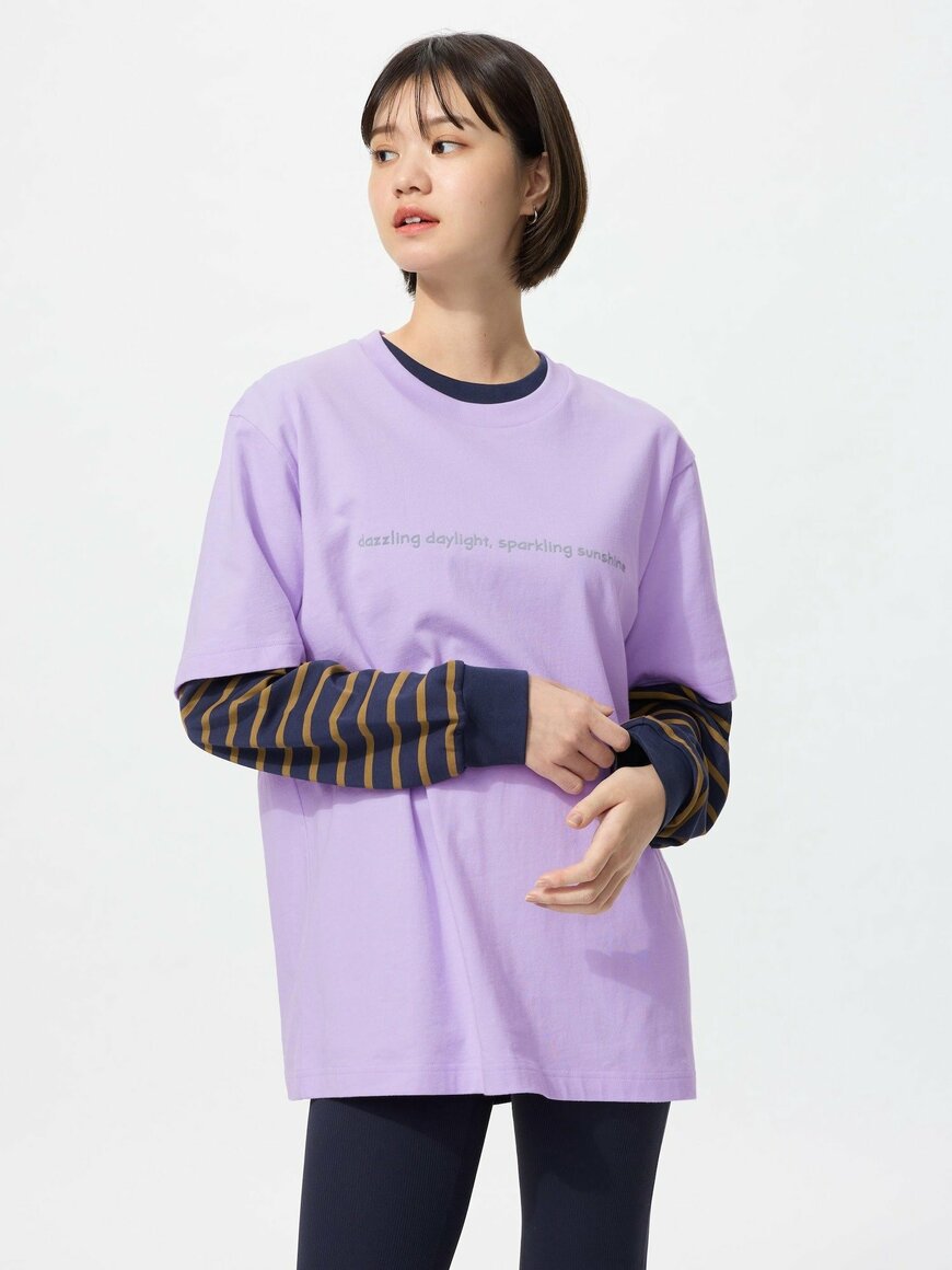 出所：ユニクロ公式　ポケモン UT（71 PURPLE）