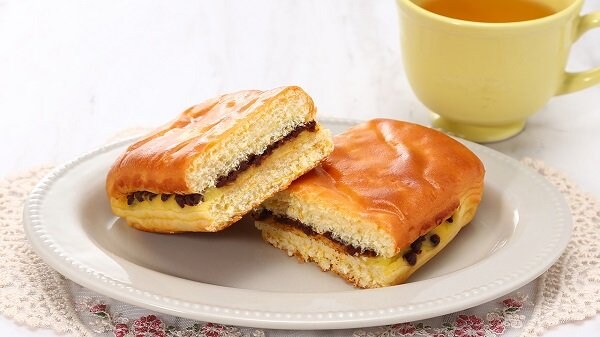 ローソンストア100の新商品:ペピット カスタード＆チョコチップ