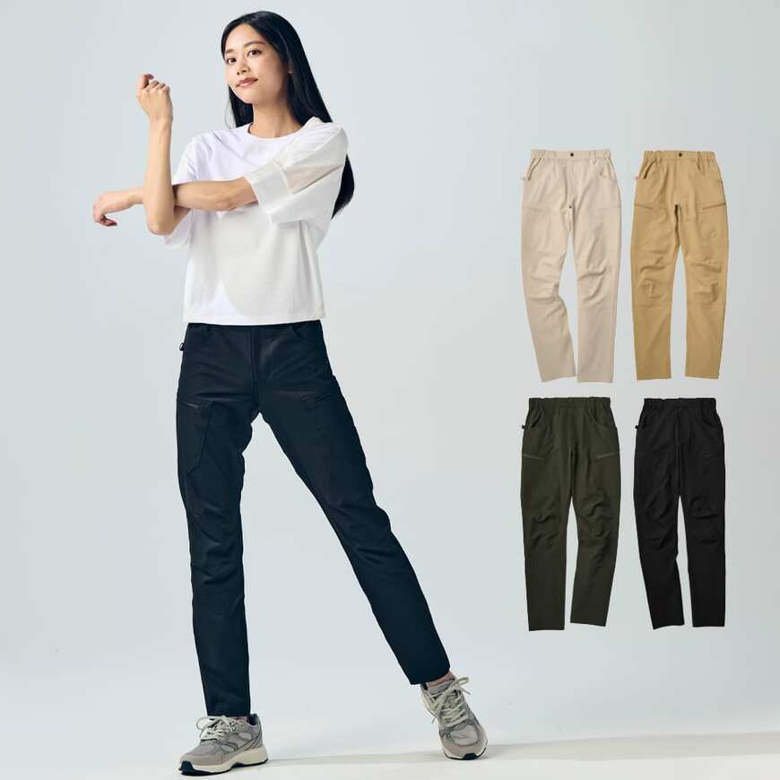 出所：ワークマン公式　レディースクライミングスプリットパンツ