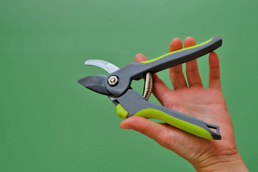 はさみ。ステンレス製。ガーデニング用品。剪定などに使う。