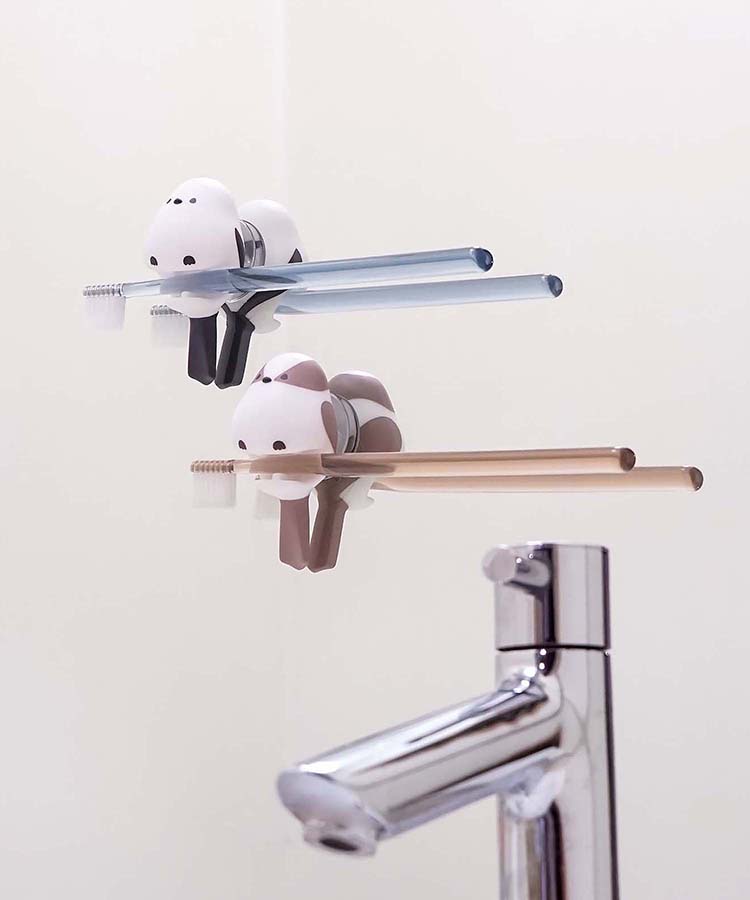 ブルーブルーエ公式　歯ブラシホルダー2Pセットの画像