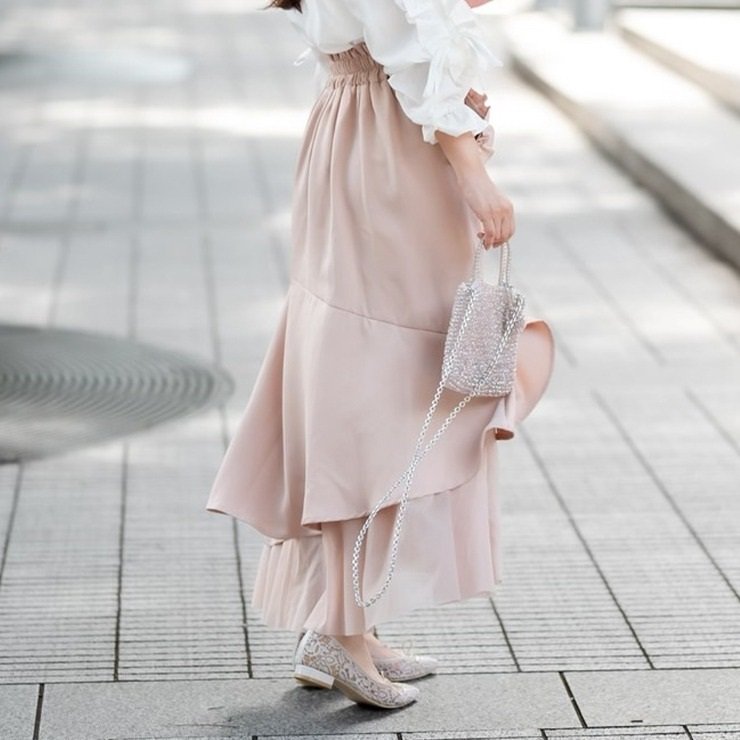 アシメデザイン　マーメイドスカート（serimash）