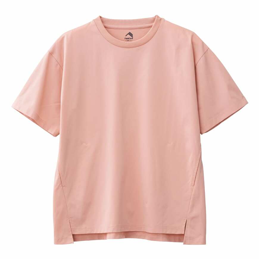 ワークマン公式　レディースドライサイドポケットTシャツ