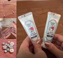 【100均DIY】ダイソーの「ホイップクリームのり」で世界にひとつだけのアイテムが作れる！