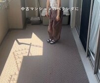 「センス良すぎ！」築15年中古マンション〈ベランダ〉→北欧レトロな〈カフェ風スペース〉に模様替え！第二のリビングになりそう！