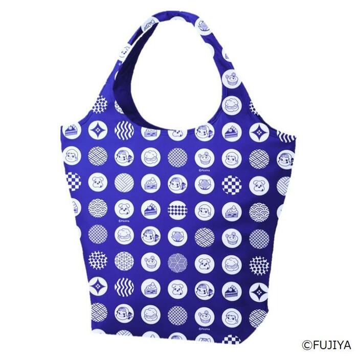 ペコちゃん保冷エコバッグ(和柄)