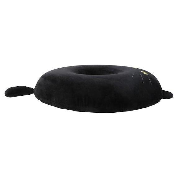 出所：ニトリ公式　低反発円座クッション（キャット ブラック）