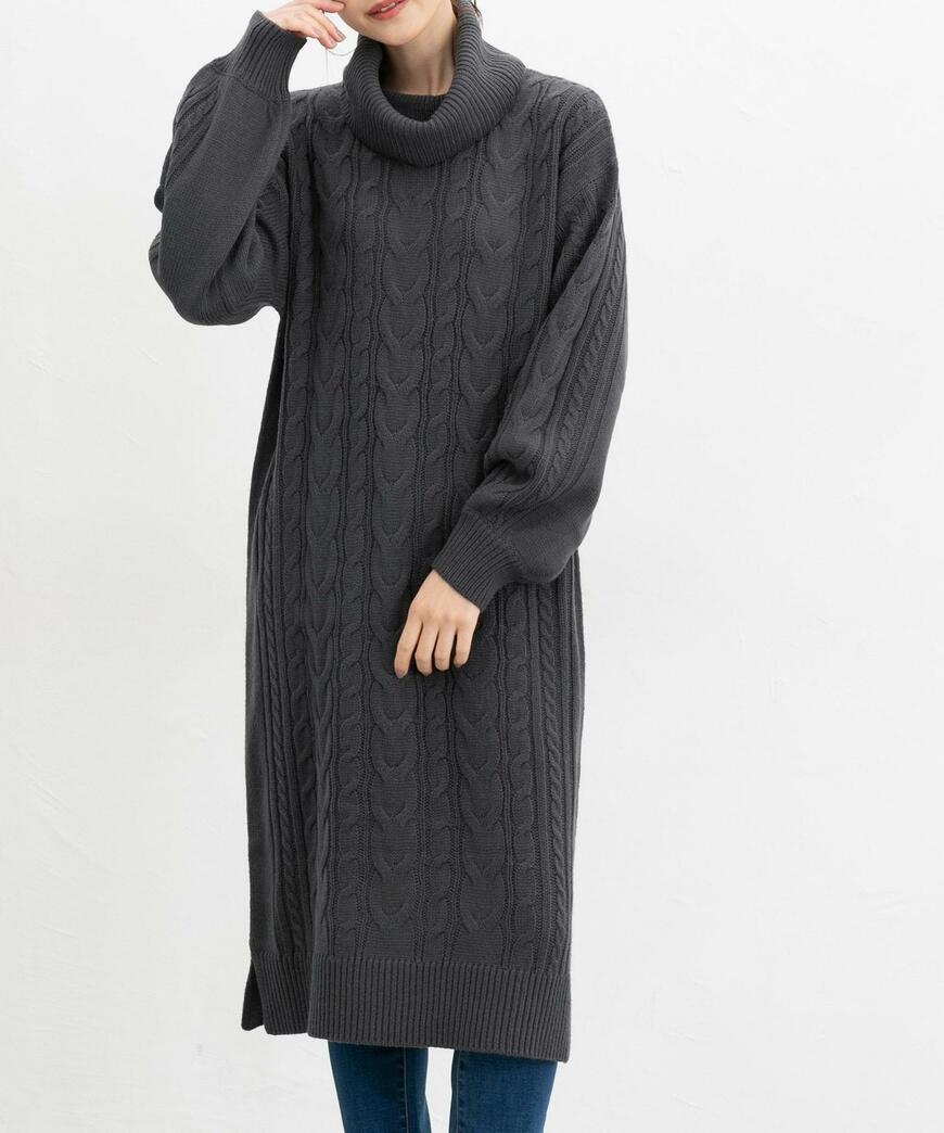 ハニーズ、ケーブル編ワンピース画像