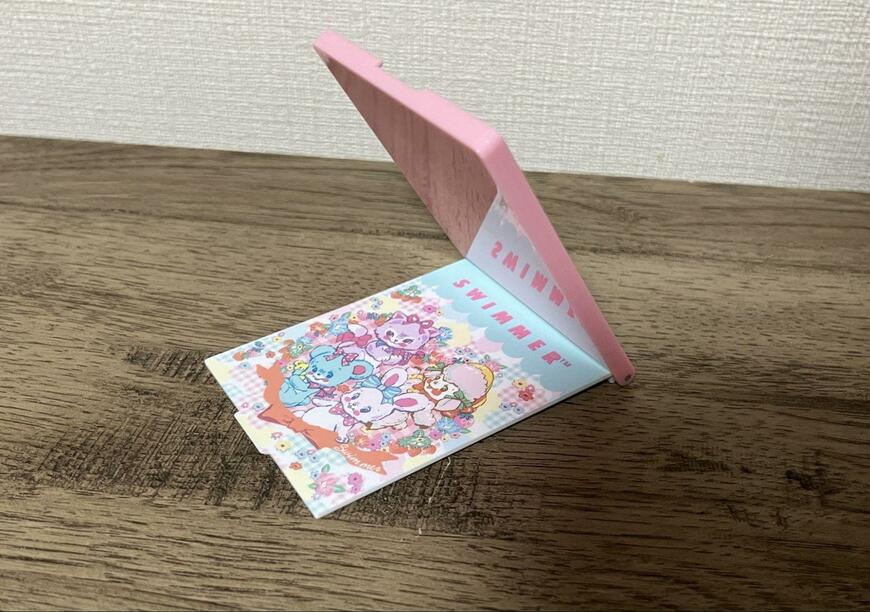 セリア、SWIMMERミニミラーKawaii画像