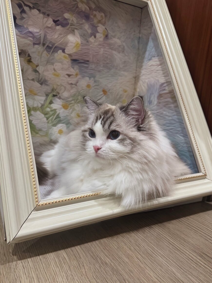 トリックアートのようにも見えますね