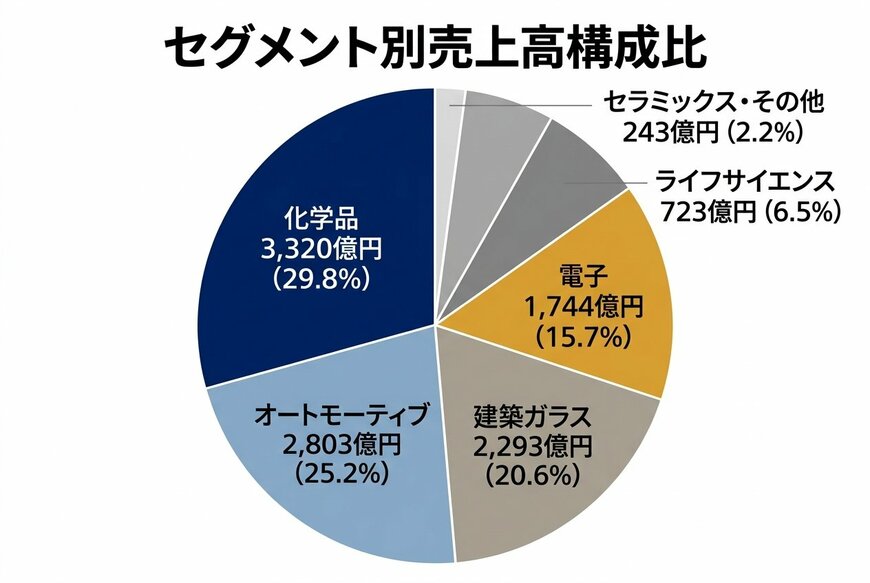 セグメント別売上高構成比（2026年12月期 第2四半期累計）