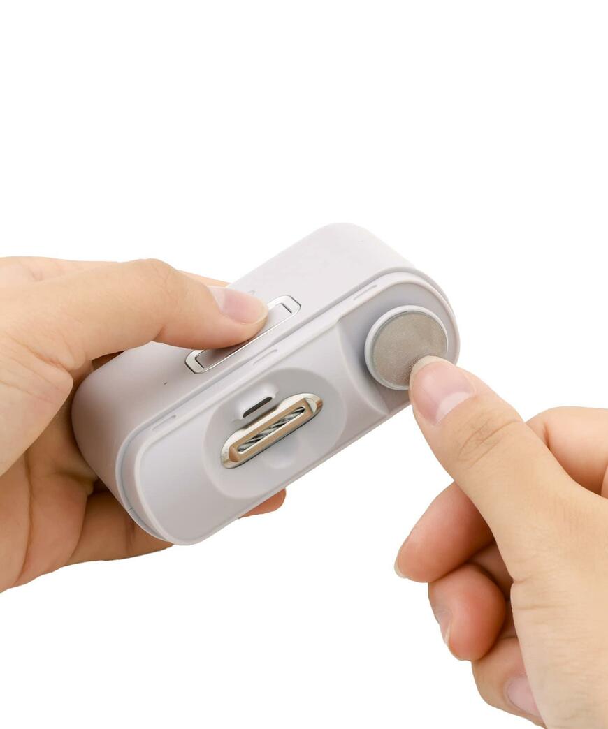 3COINS、2WAY電動爪切り/andus画像