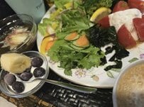 「カマンベール」がとろける～！高橋英樹、検査後のカラフルな朝食を披露「種類豊富で美味しそう」の声
