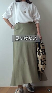 【大人女性向けファッション】夏まで着られる！3890円リネンスカートを5コーデ着回し