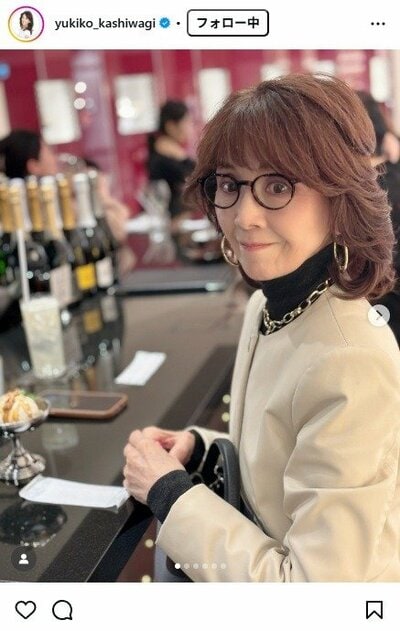 柏木由紀子のInstagram投稿