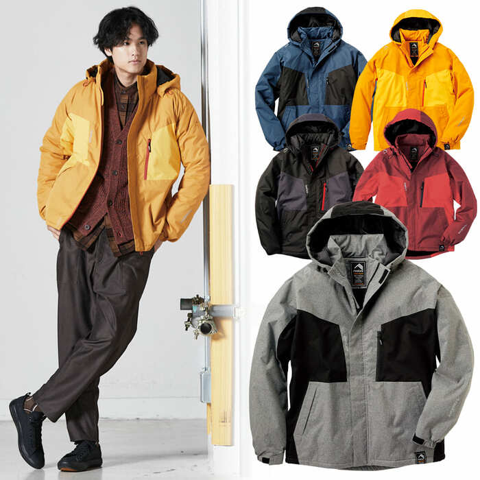 耐久撥水が自慢「ディアマジックダイレクト(R)防風防寒ジャンパー」