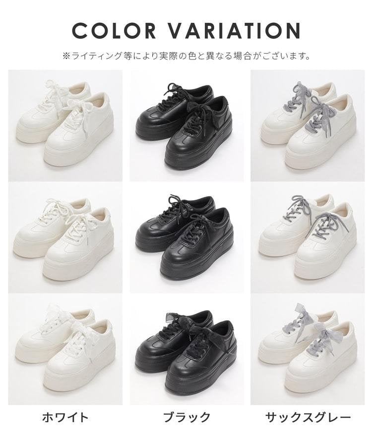 出所：ハニーズ公式オンラインショップ リボン3wayスニーカー