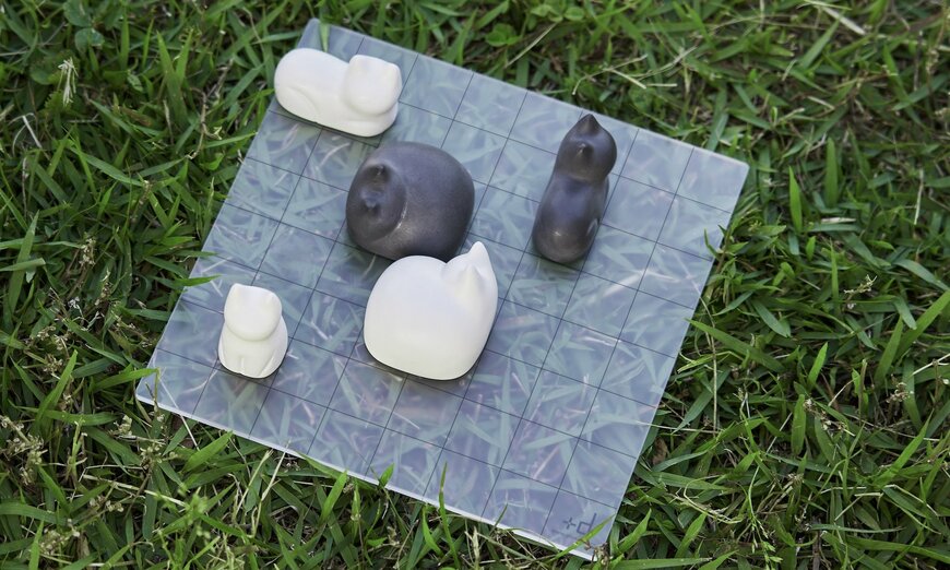 出所：アッシュコンセプト株式会社『ニャンとも平和な陣取りゲーム「+d ネゴ」8月8日（火） 発売！』