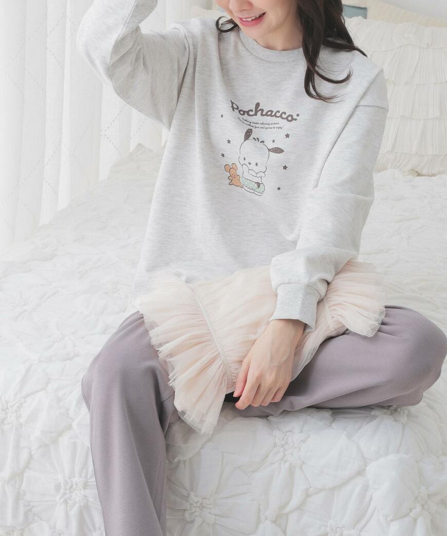 出所：ハニーズ公式通販 サンリオキャラクターズ／ルームウェア（上下セット）