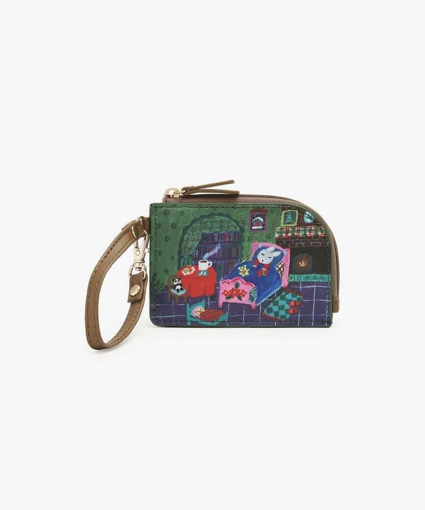 アフタヌーンティー公式 コインケース付きパスケース/北岸由美