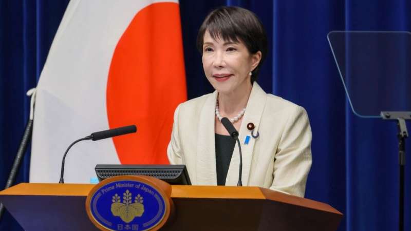 高市総理 記者会見の様子（2月18日）