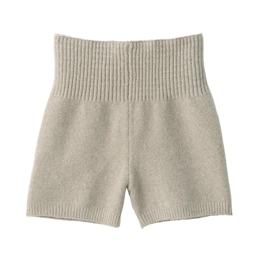 無印良品、コットン混もこもこニットオーバーパンツ商品画像