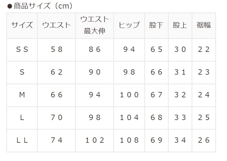 ハニーズ、ちいかわ／トラックパンツ、サイズ表、画像