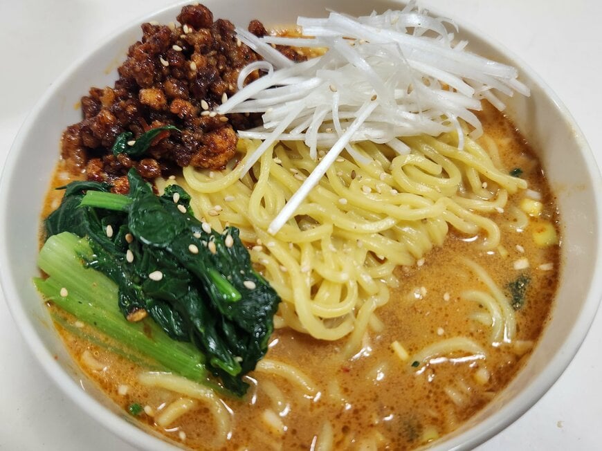 同棲時代に作ったかもしれない担々麺