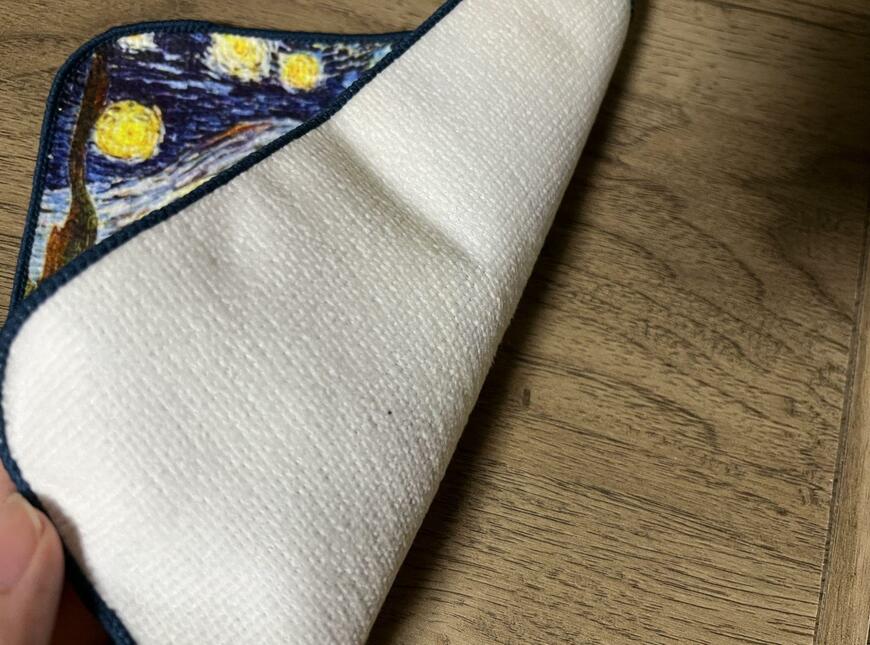 セリア、マイクロファイバーミニタオル 星月夜 VG画像