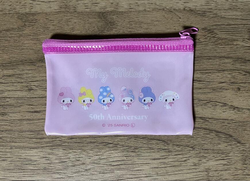 キャンドゥ、フラットポーチ(S) MM ガーリーポップ