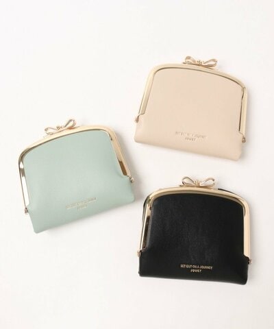Bleu Bleuet、リボン口金2つ折り財布商品画像