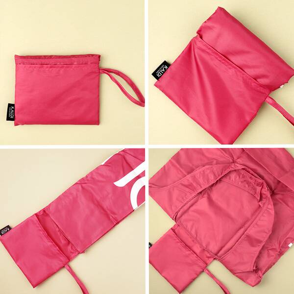 コンパクトに折りたたんでポケットに収納できる