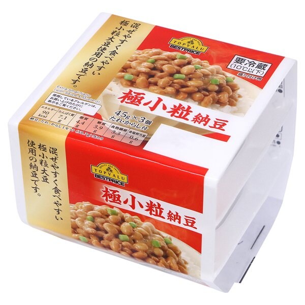 極小粒大豆を使った納豆です