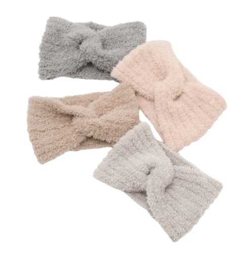 あったか素材の髪まとめるヘアバンド