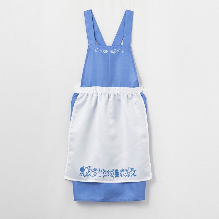 出所：しまむら公式　エプロン（ディズニー）／美女と野獣