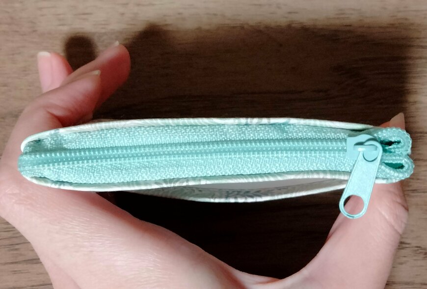 筆者撮影（セリア、コインケース ウィリアム・モリス）