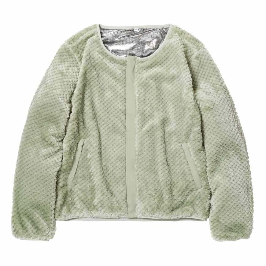 出所：ワークマン公式　レディースダイヤフリースカーデガン