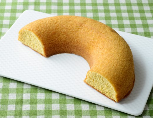 国産小麦のふわふわシフォンケーキ キャラメルバニラ