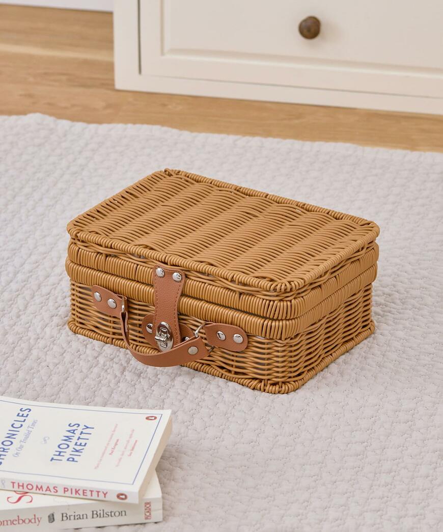 3COINS、PPラタントランクバッグ画像