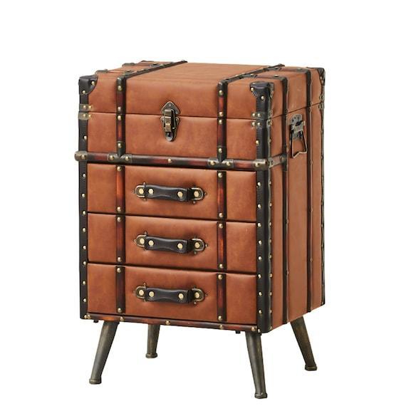 ニトリ、ヴィンテージボックスチェスト50H商品画像