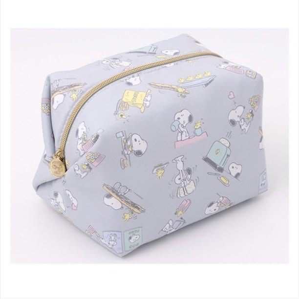 SNOOPY ふわふわBIGポーチ ＆ すやすや前髪クリップ2個セット BOOK