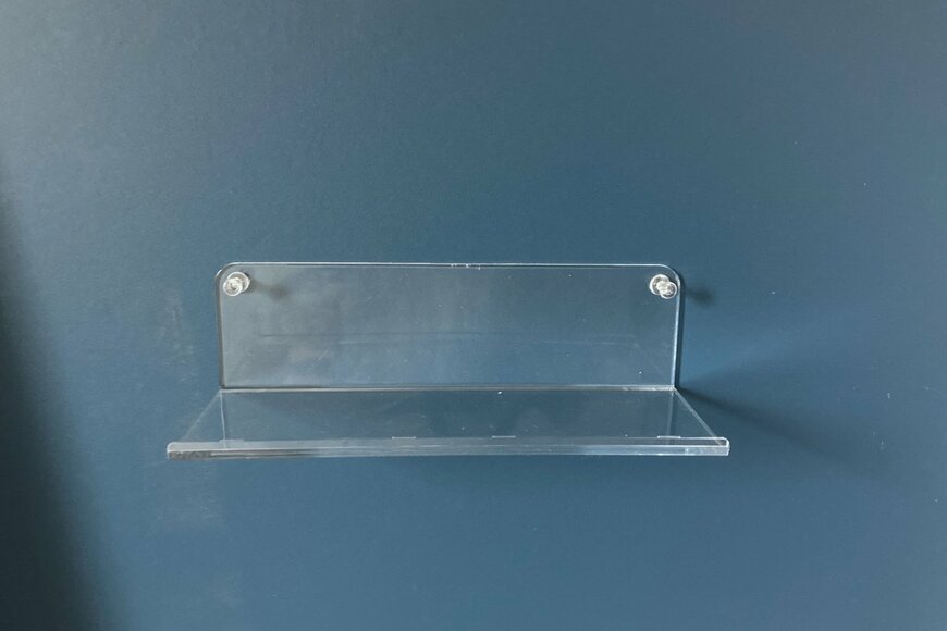 セリア アクリル ウォールラック 20cm