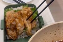 アラサー育休中2児の母が作る「生姜焼き弁当」　ごはんが見えないほど詰められたおかずがたまらない…