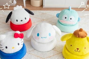 MIYATAKE×サンリオ】360°可愛い！ぬいぐるみのような座椅子が登場