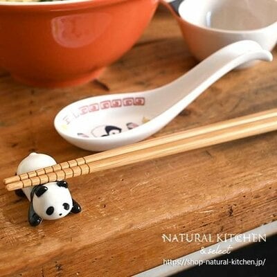 NATURAL KITCHEN & select、箸置きのびパンダ商品画像