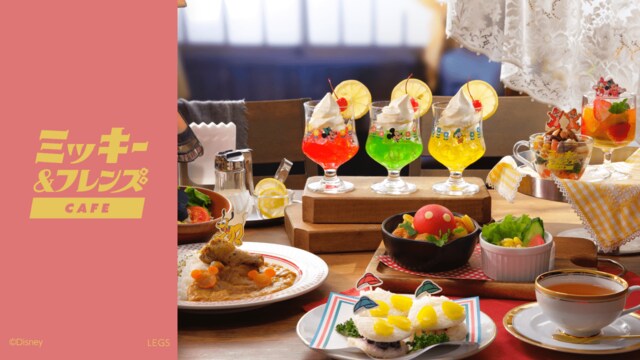 【ディズニー】レトロかわいい「ミッキー＆フレンズ」OH MY CAFEの見どころ4つ