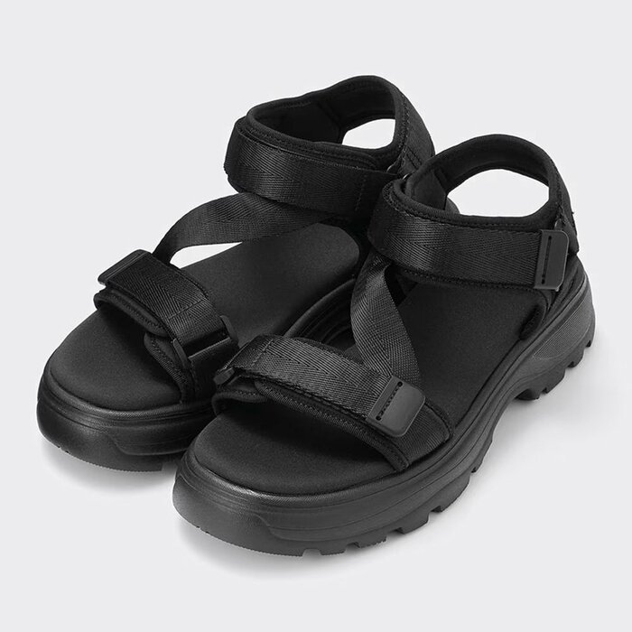 ボリュームソールテープサンダル