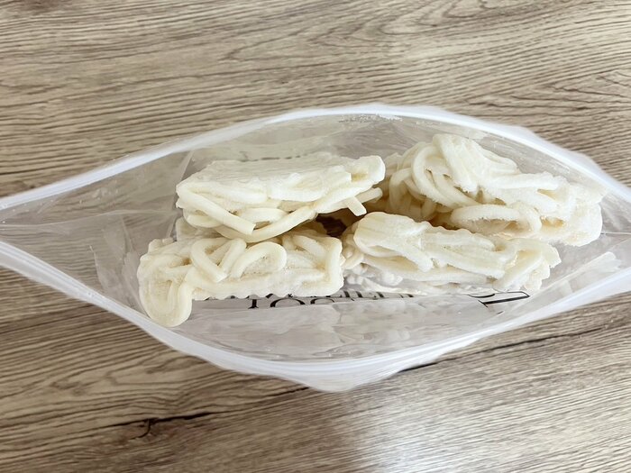 底マチ付のフリーザーバッグ使用感